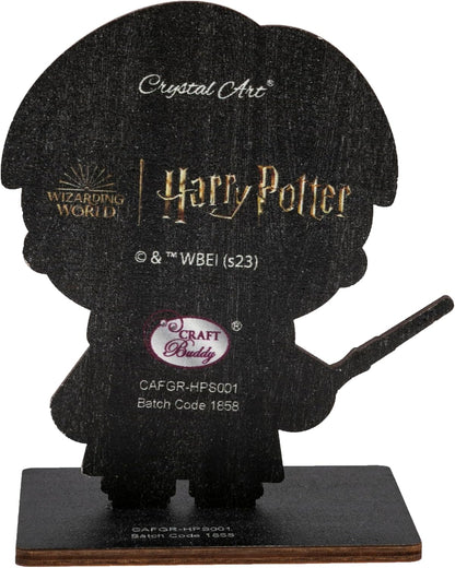 CRYSTAL ART Harry Potter Harry Potter Holzfigur zum Diamantieren und Sammeln, Komplettset