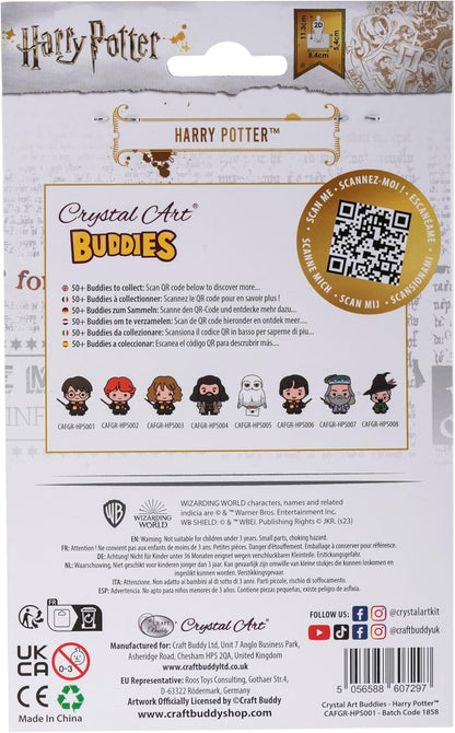 CRYSTAL ART Harry Potter Harry Potter Holzfigur zum Diamantieren und Sammeln, Komplettset