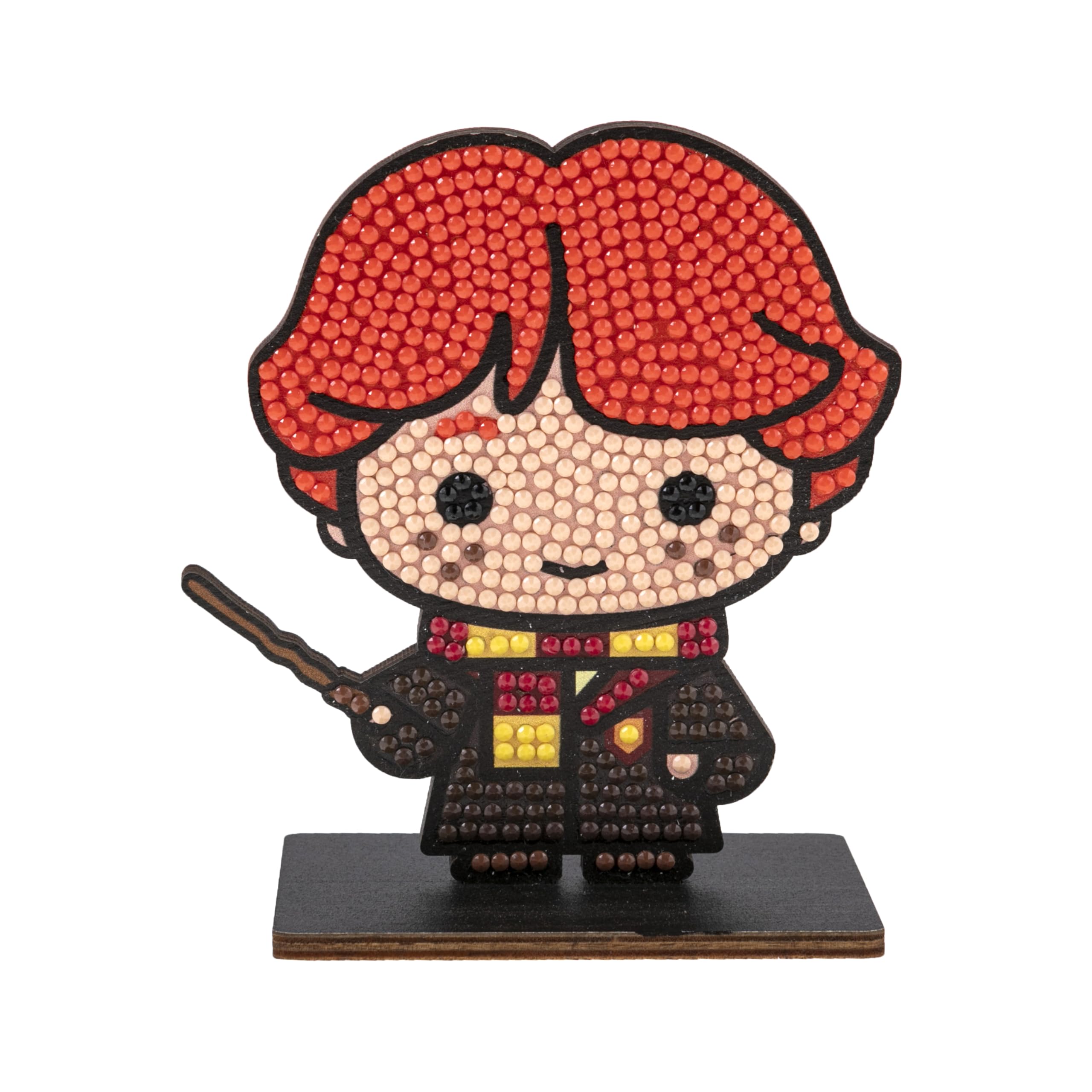 CRYSTAL ART Komplettes Set Holzfigur zum Diamant und Sammeln - Harry Potter - Ron Weasley