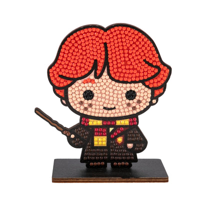 CRYSTAL ART Komplettes Set Holzfigur zum Diamant und Sammeln - Harry Potter - Ron Weasley