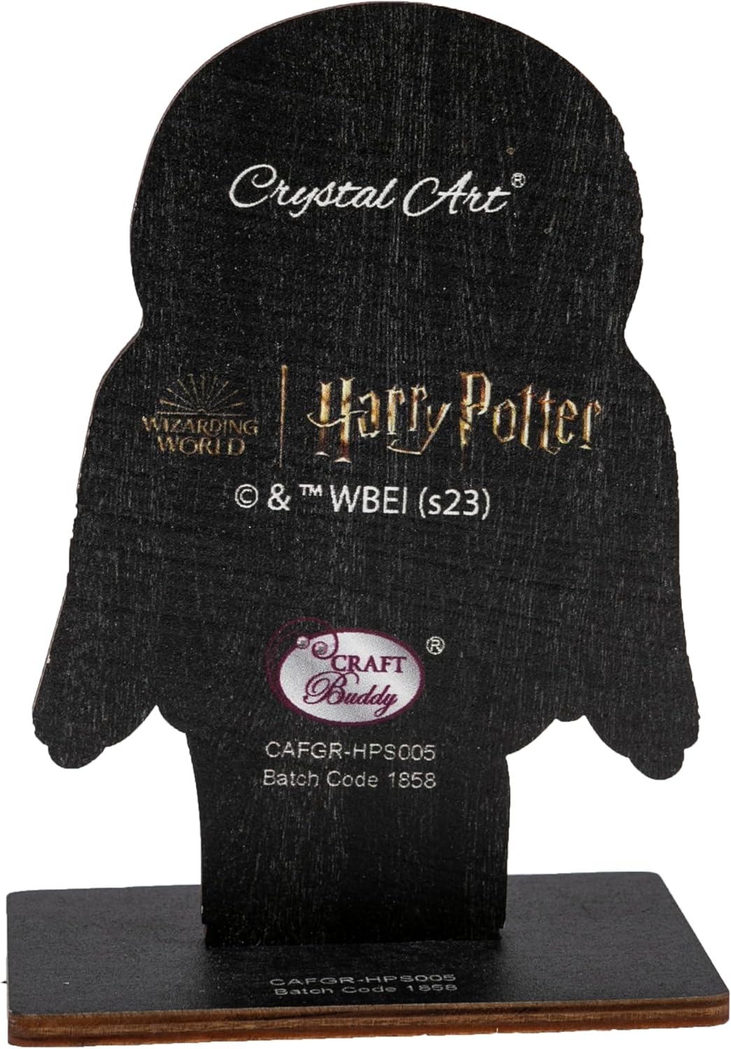 CRYSTAL ART - Set mit Diamant-Figuren – Manuelle Aktivität zum Basteln und Spaß – Erwachsene und Kinder – glitzernde Dekoration in verschiedenen Farben – Harry Potter – Hedwig