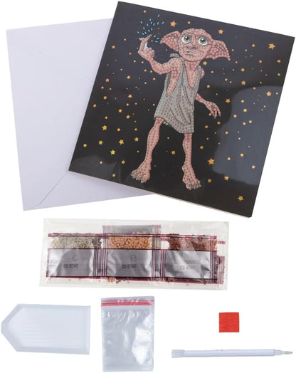 Dobby the House Elf 18x18cm Crystal Art Card
