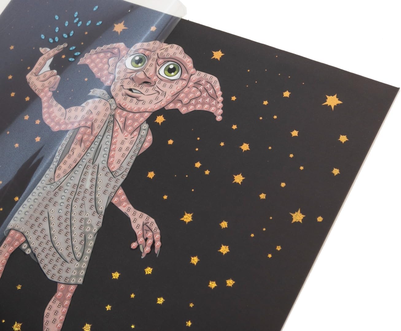 Dobby the House Elf 18x18cm Crystal Art Card