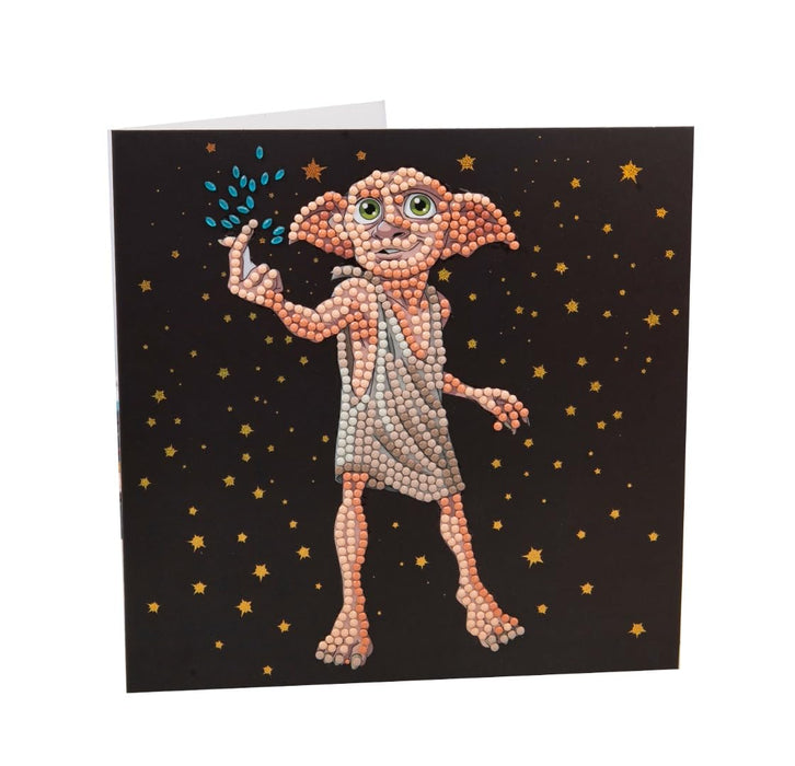 Dobby the House Elf 18x18cm Crystal Art Card