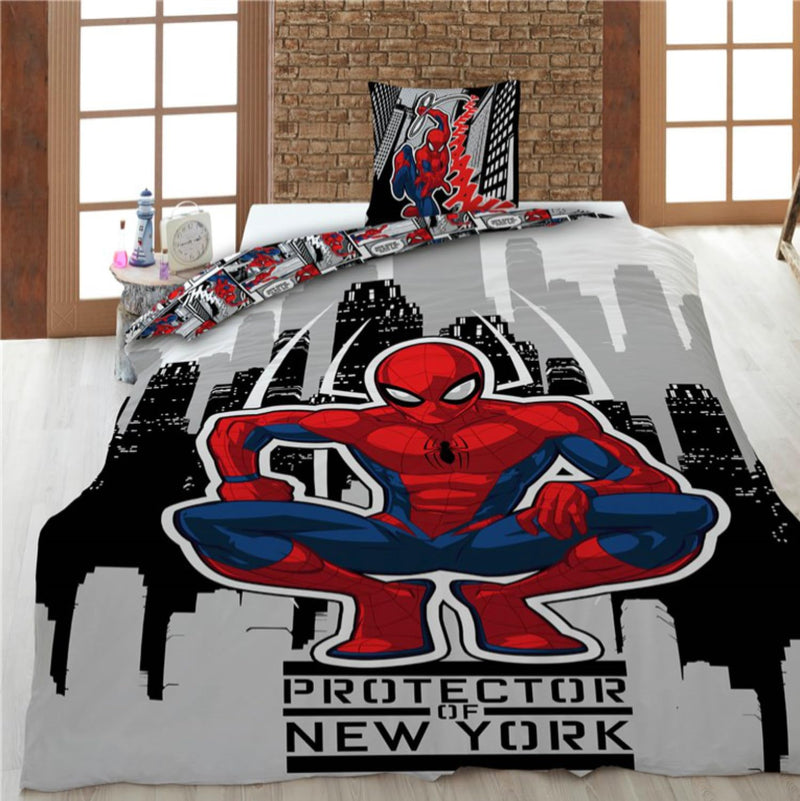 Spiderman Dekbedovertrek 140X200Cm