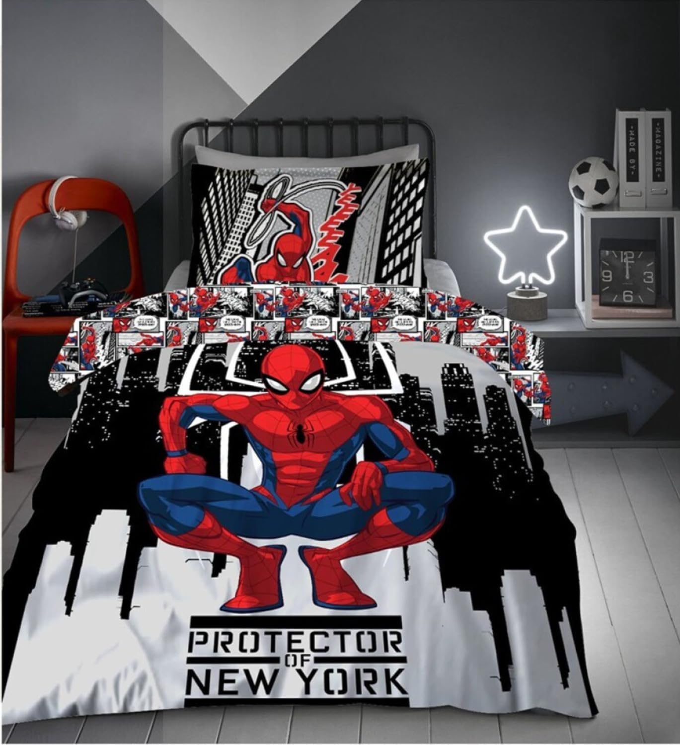 Spiderman Dekbedovertrek 140X200Cm