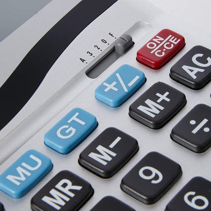Aurora DT303 Desktop Calculator with Large Display and Keys