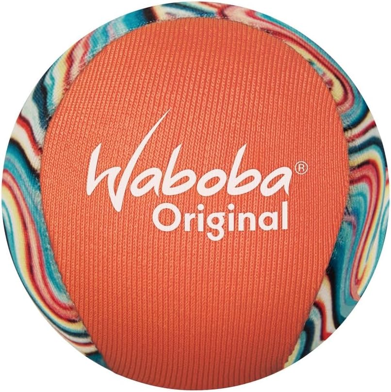 Waboba Bale Original – Diameter 55 mm – Noyau in elastomer gel and couche Caoutchouc-Dessus Lycra – Boite Couleur