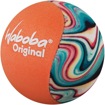 Waboba Bale Original – Diameter 55 mm – Noyau in elastomer gel and couche Caoutchouc-Dessus Lycra – Boite Couleur