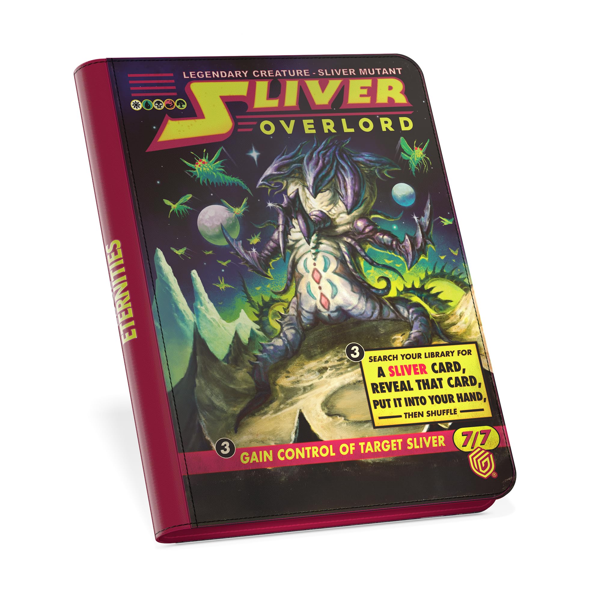 Ultimate Guard Zipfolio 360 Xenoskin Magic: The Gathering "Edge of Eternities" - Sliver Overlord