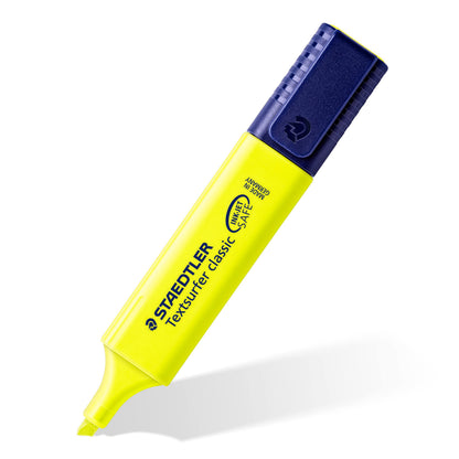 STAEDTLER 364-1 Textsurfer Classic Highlighter - Yellow (Box of 10