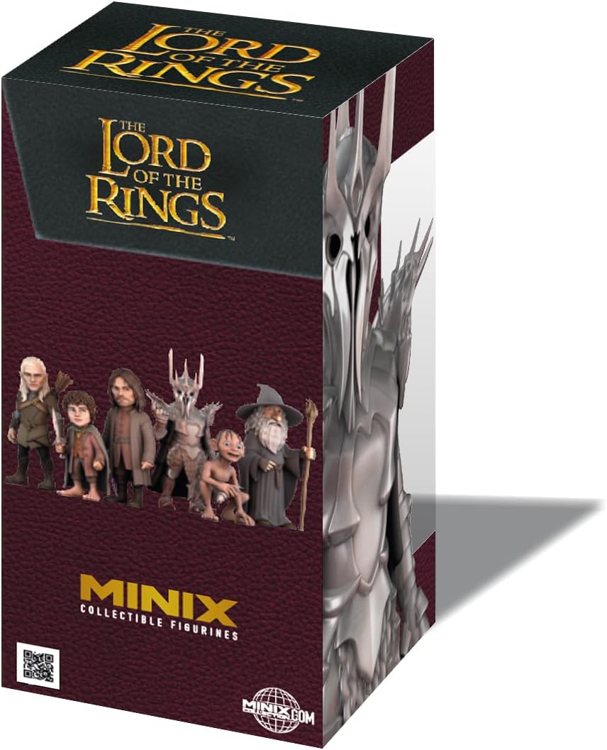 BANDAI Minix Statuetta da collezione 12 cm, il Signore degli Anelli, Sauron, da collezione per esposizione, idea regalo, giocattoli per bambini e adulti, fan TV (MN20423