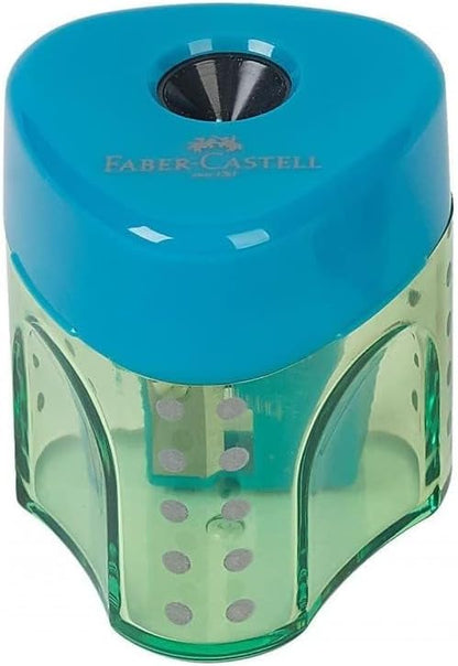 Pencil Sharpener - 1 Hole - Triangular - with Tank - Faber Castell