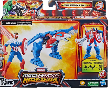 Marvel Mech Strike Mechasaurs   Captain America