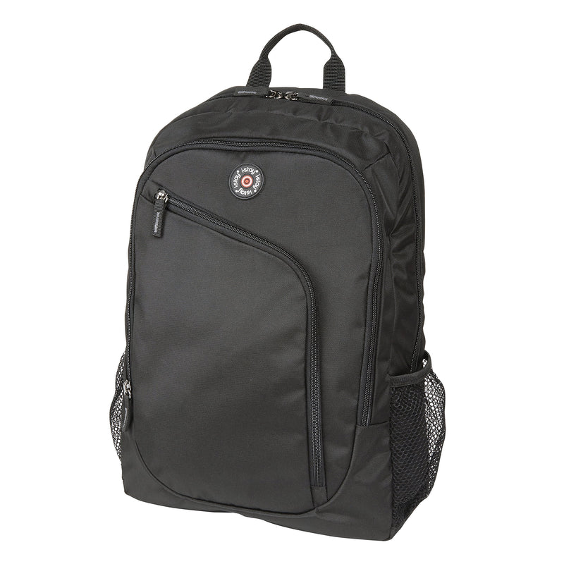 i-stay Backpack womens mens boys Water Resistant with Non Slip Bag Straps For 15.6-16-Inch and Ipad pro 10.1 Inch Laptop - Black - is0401
