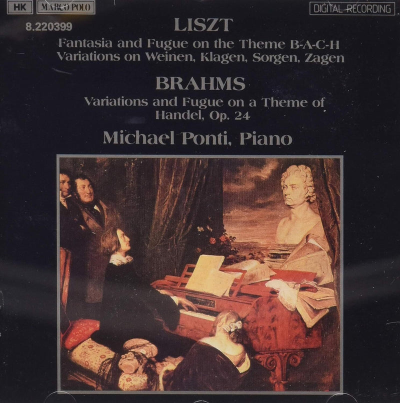 Liszt: Fantasia and Fugue On the Theme B-A-C-H/...