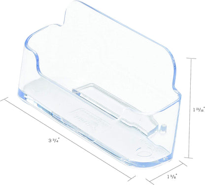 Deflecto Single-pocket Desktop Business Card Holder