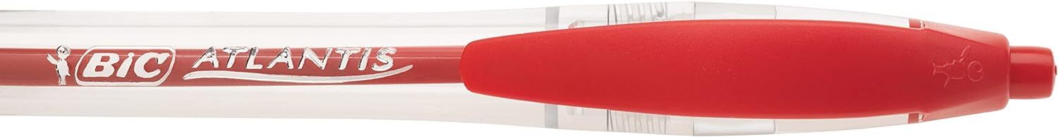 BIC Atlantis Clic Ball Pen 1.0mm Box of 12