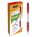 BIC Atlantis Clic Ball Pen 1.0mm Box of 12