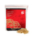 5 Star Office Rubber Bands No.16 Each 63x1.5mm Approx 2000 Bands , Brown