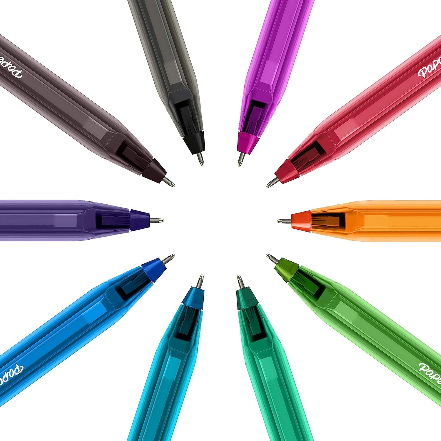 Paper Mate InkJoy 100ST Ballpoint Pens | Medium Point (1.0mm) | Black | 50 Count