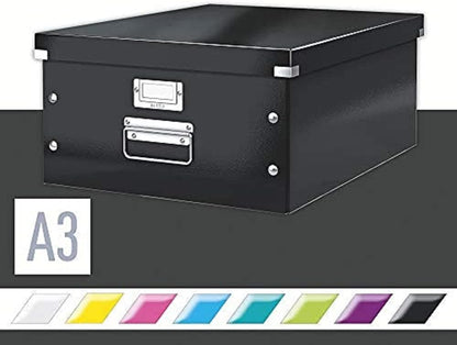 Leitz A4 Storage Box, Click and Store Range 60440095 - Medium