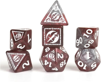 Sirius Dice SDZ200212B Fighter Adventure Dice Red & Refresh