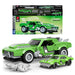 Mattel Brick Shop Hot Wheels Speed Series Building Set, Custom ’68 Camaro with 289 Pieces, Realistic Details and Custom Decals, Adult Collectors and Kids Ages 10+, JFT16