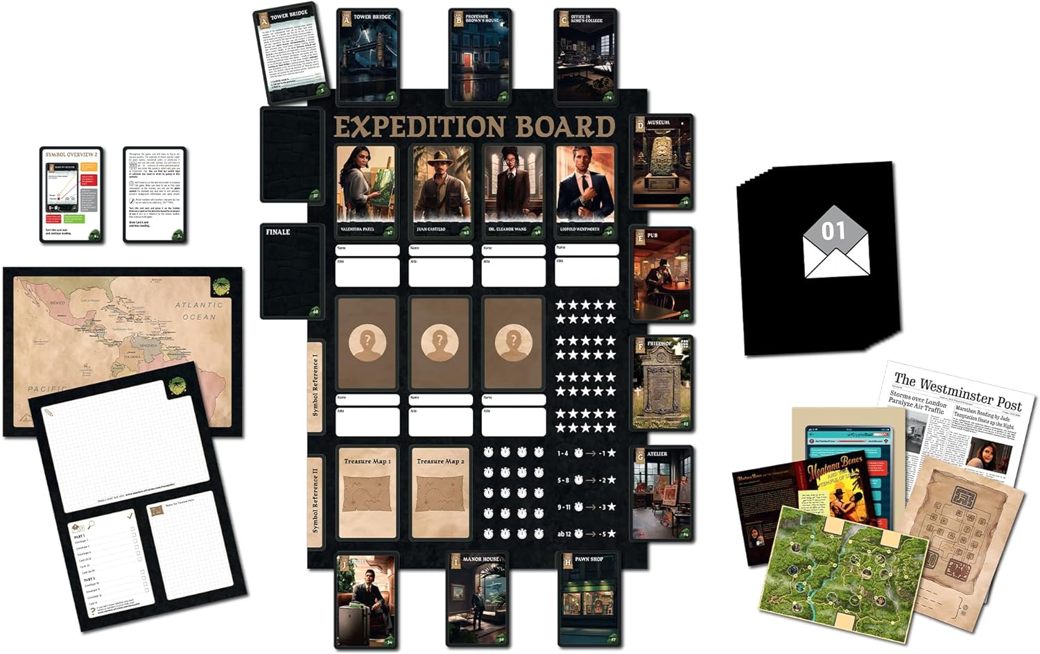 Thames & Kosmos Masters of Crime: Mosquito Card Game | Immersive Crime-Solving Thriller for Adults & Teens | Cooperative Gameplay | 1–6 Players | Age 16+ | Detective Mystery | Game Night Suspense
