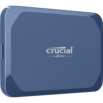 Crucial X10 2TB External Portable SSD Drive - Up to 2100MB/s, USB-C 3.2 Gen2, IP65 Water and Dust Resistant, External Solid State Drive, Matte Blue