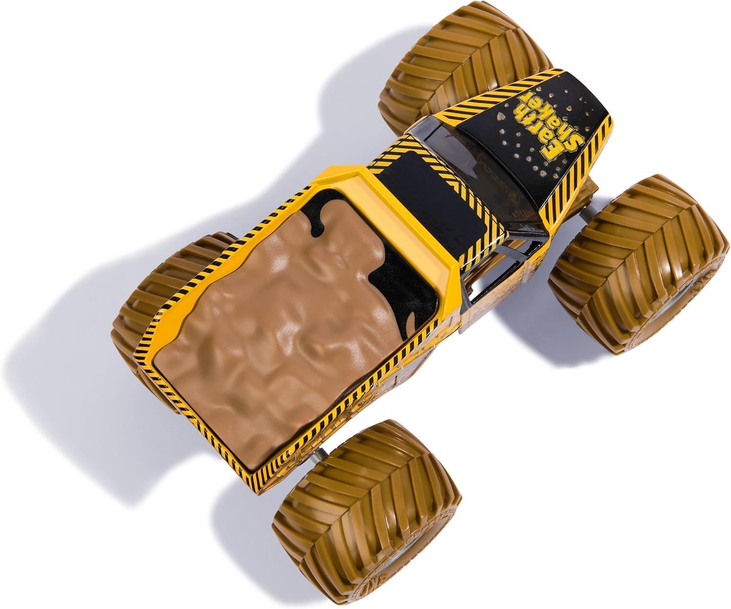 Monster Jam Series 23 Oversized Official Earth Shaker Monster Truck, Collector Die-Cast Vehicle, 1:24 Scale, Kids Toys for Boys Ages 3 and up