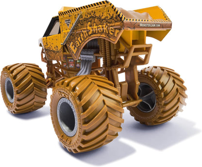 Monster Jam Series 23 Oversized Official Earth Shaker Monster Truck, Collector Die-Cast Vehicle, 1:24 Scale, Kids Toys for Boys Ages 3 and up
