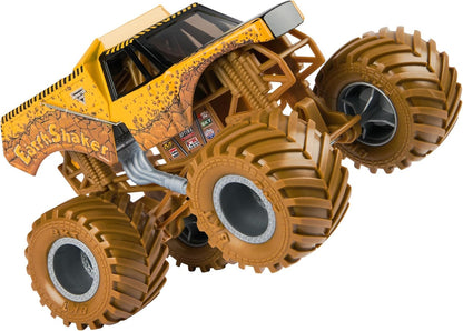 Monster Jam Series 23 Oversized Official Earth Shaker Monster Truck, Collector Die-Cast Vehicle, 1:24 Scale, Kids Toys for Boys Ages 3 and up