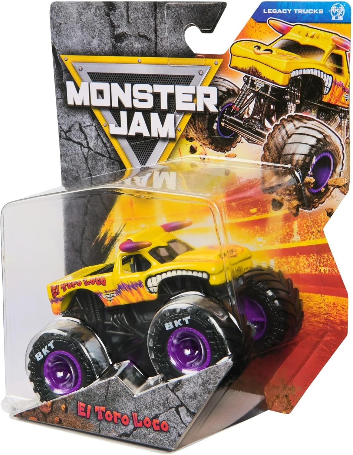 Monster Jam Officiële gegoten vrachtwagen 2025 1:64 serie 42 Legacy Trucks El Toro Loco