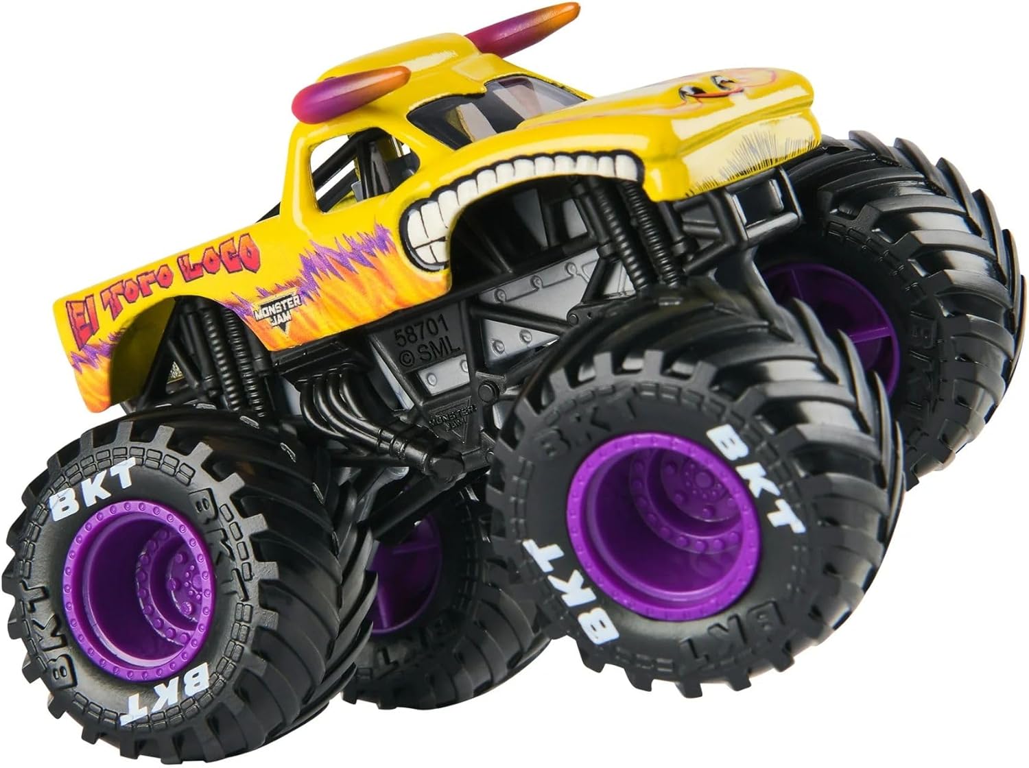 Monster Jam Officiële gegoten vrachtwagen 2025 1:64 serie 42 Legacy Trucks El Toro Loco