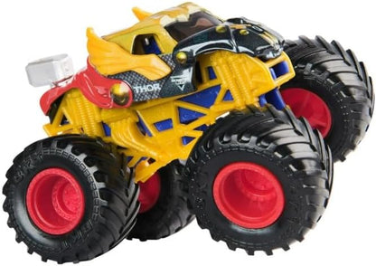 Monster Jam Marvel Thor Monster Truck - 1:64 Scale Die-Cast Vehicle - Series 3