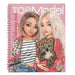 Depesche Top Model Leo Heart Colouring Book