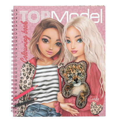 Depesche Top Model Leo Heart Colouring Book