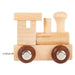 Small Foot wooden train locomotive toy - letter train set