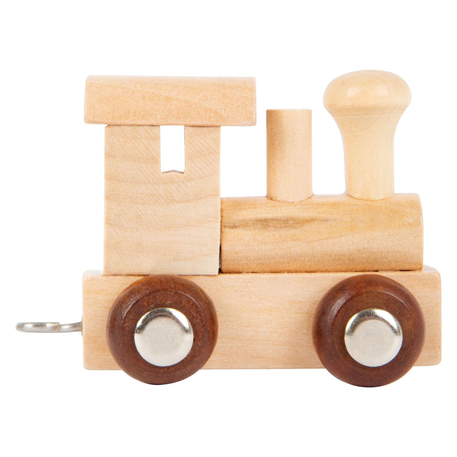 Small Foot wooden train locomotive toy - letter train set