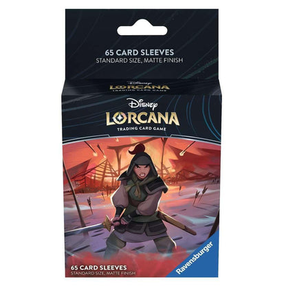Disney Lorcana Trading Card Game: Rise of The Flood Shapes - Mulan Card Sleeves