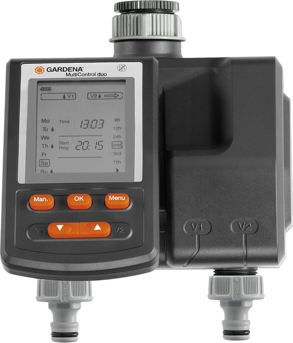 Gardena Multicontrol Duo Plus Dual Output Digital Garden Water Timer