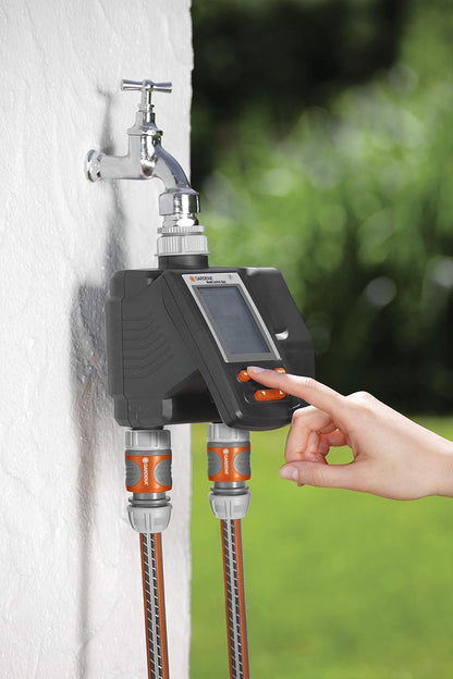 Gardena Multicontrol Duo Plus Dual Output Digital Garden Water Timer