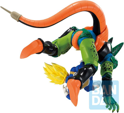 ICHIBANSHO FIGURE - Dragon Ball Z - Vegeta vs Cell (Dragon History II) Revible Moment Collectible Statue