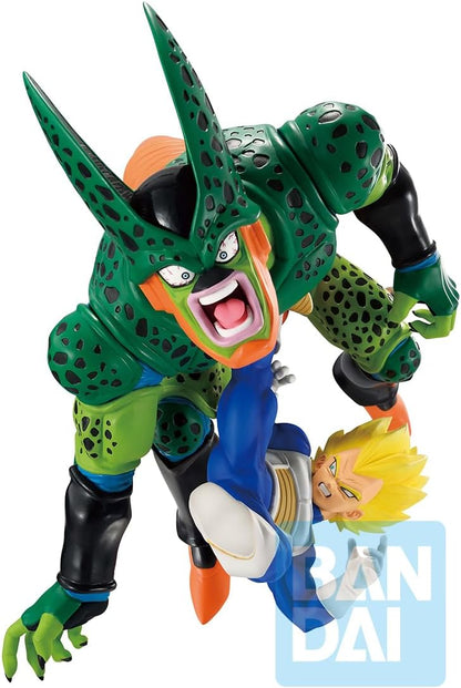ICHIBANSHO FIGURE - Dragon Ball Z - Vegeta vs Cell (Dragon History II) Revible Moment Collectible Statue