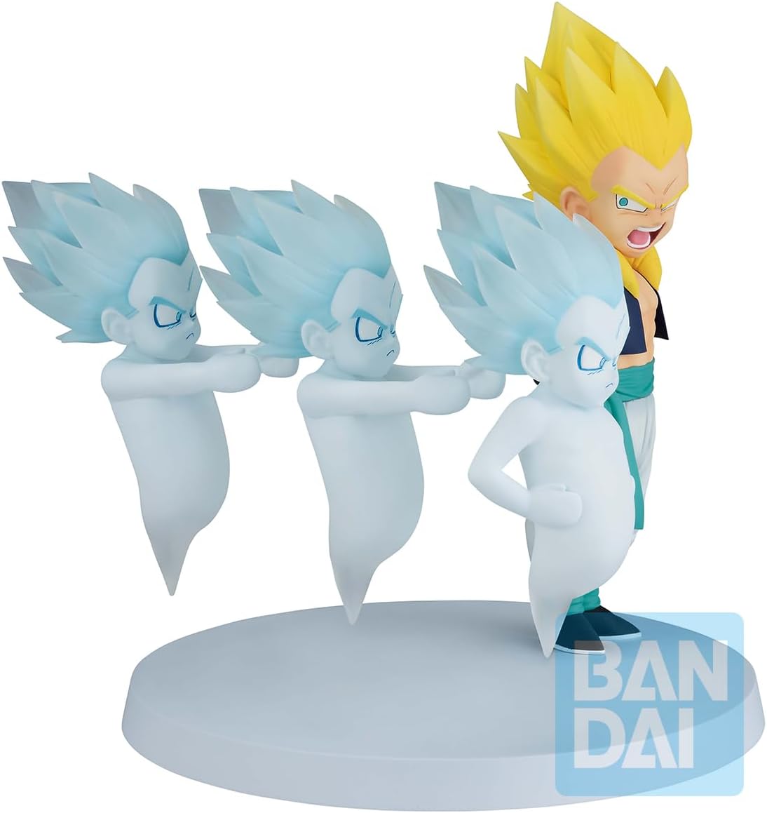 Ichibansho Figure - Dragon Ball Z - Super Saiyan Gotenks & Ghost (Dragon History II) Revible Moment Collectible Statue