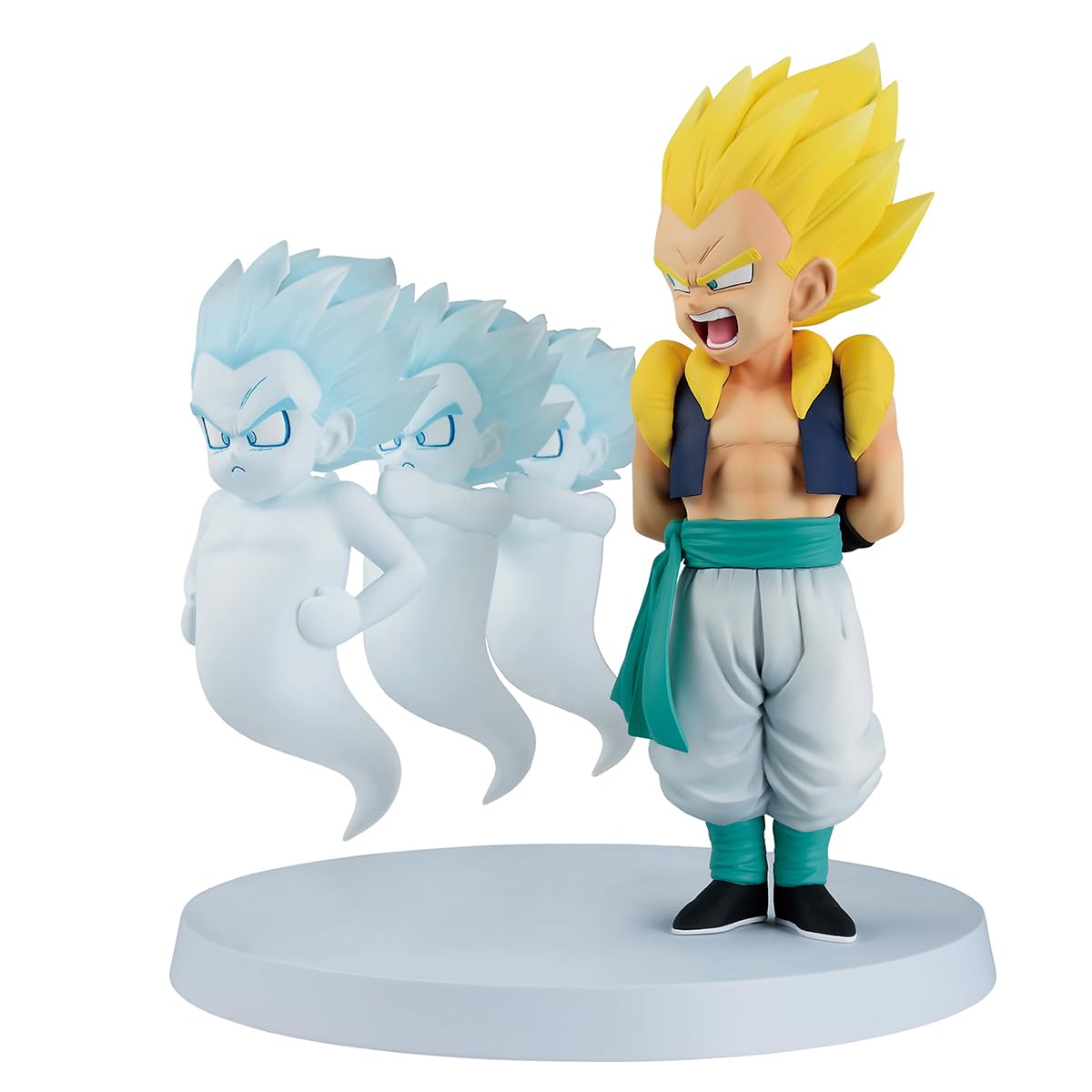 Ichibansho Figure - Dragon Ball Z - Super Saiyan Gotenks & Ghost (Dragon History II) Revible Moment Collectible Statue