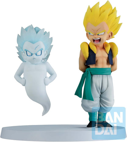 Ichibansho Figure - Dragon Ball Z - Super Saiyan Gotenks & Ghost (Dragon History II) Revible Moment Collectible Statue