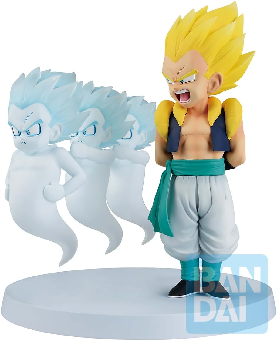 Ichibansho Figure - Dragon Ball Z - Super Saiyan Gotenks & Ghost (Dragon History II) Revible Moment Collectible Statue