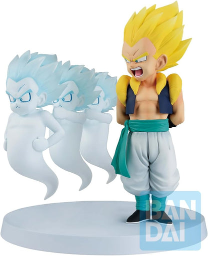 Ichibansho Figure - Dragon Ball Z - Super Saiyan Gotenks & Ghost (Dragon History II) Revible Moment Collectible Statue